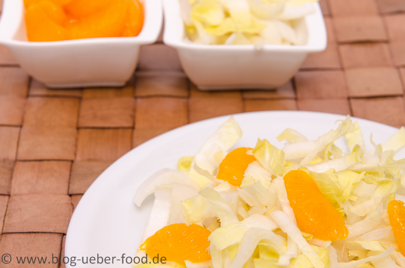 Rezept Chicoree-Salat mit Mandarinen