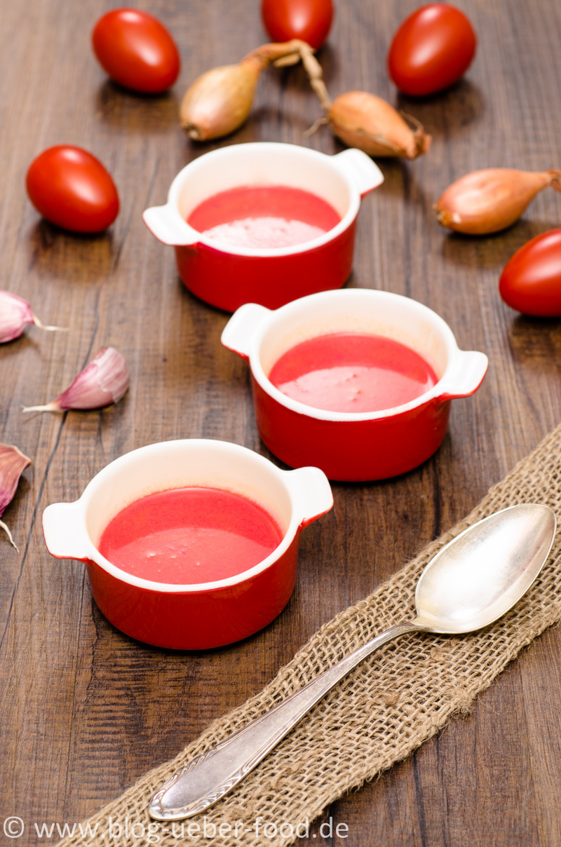 Rezept Tomatensuppe mit Basilikum
