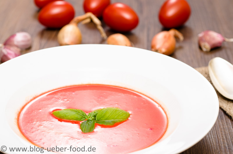 Rezept Tomatensuppe mit Basilikum