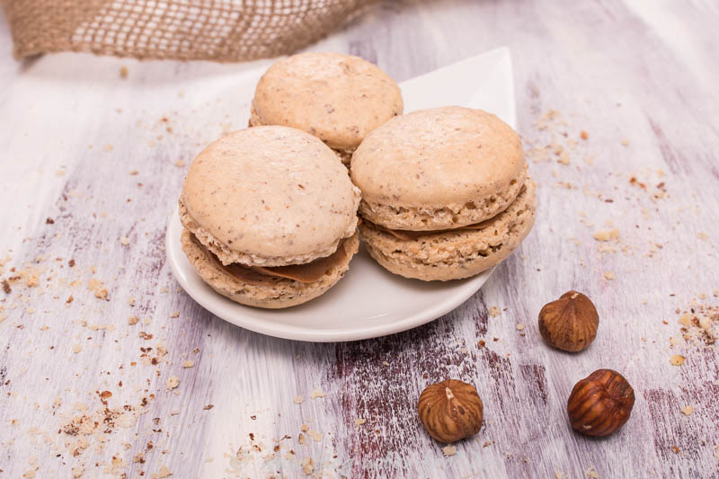 Macarons mit Haselnuss -&amp;gt; Rezept -&amp;gt; backen -&amp;gt; Süßspeise